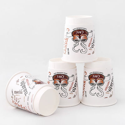 12oz 430ml ডাবল ওয়াল কাপ পিই লেপা এককালীন কম্পোস্টেবল কাপ কাগজ